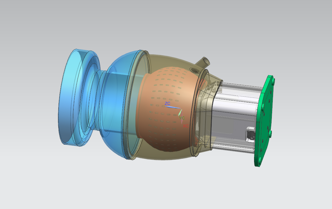 高速离心式果汁机的结构设计（榨汁机设计含三维SW+CAD图纸+说明书）